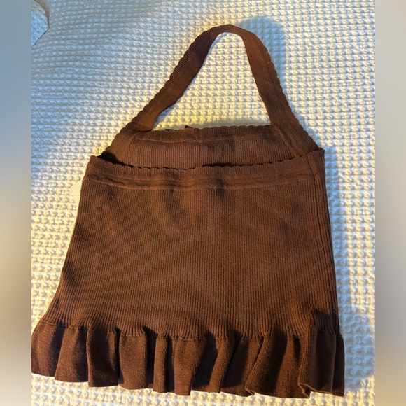 Altar'd State Brown Knit Tank Top - Picture 3 of 4
